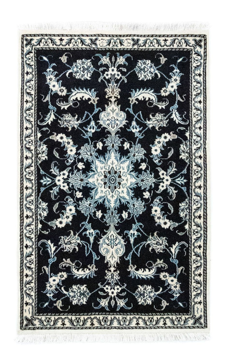 Perserteppich - Nain 131 x 90 cm - blau