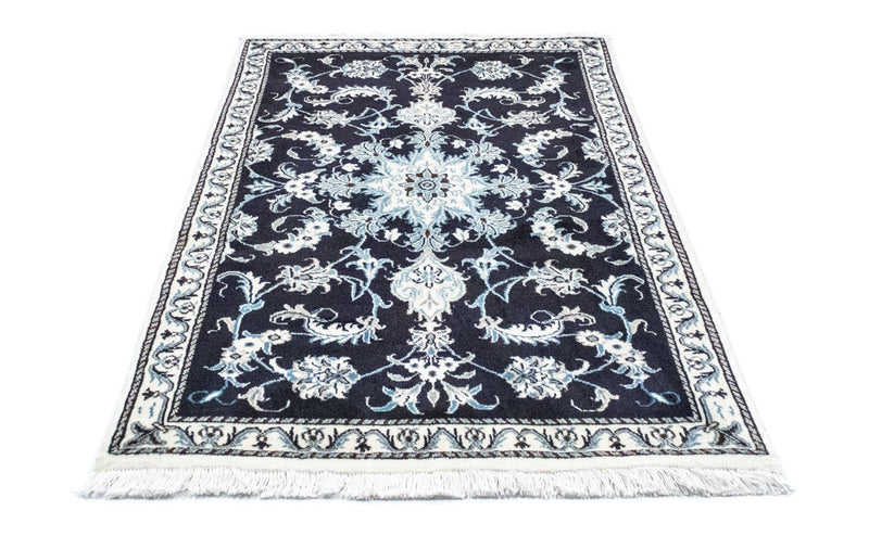 Perserteppich - Nain 131 x 90 cm - blau