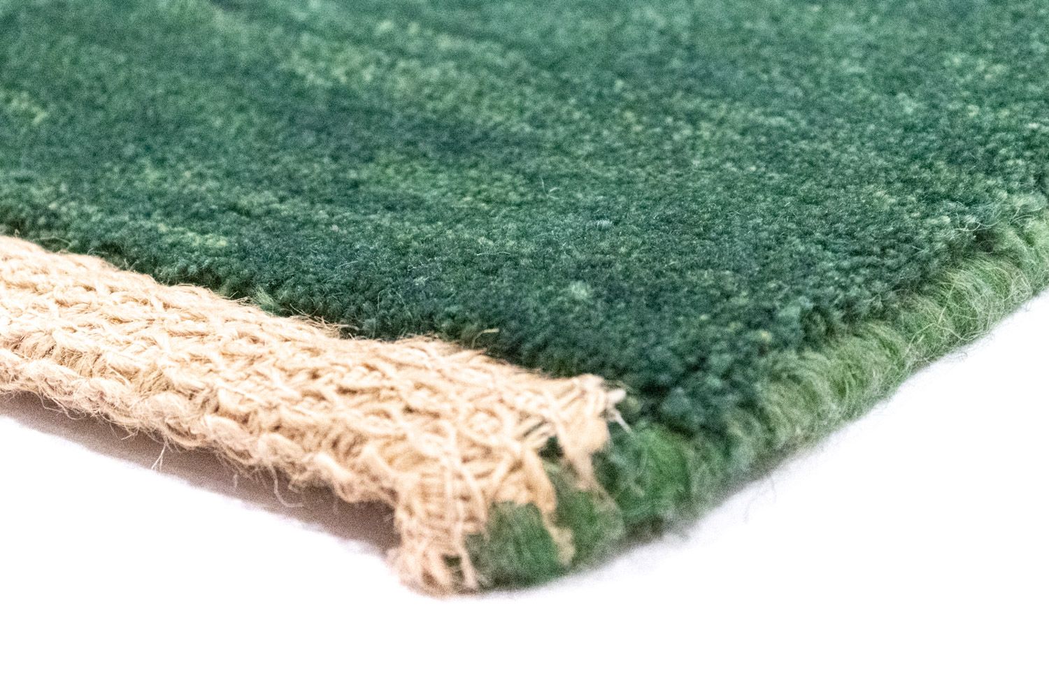 Gabbeh Teppich - Perser 146 x 98 cm - grün
