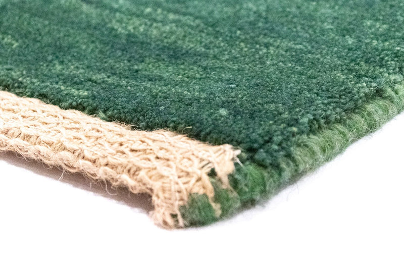 Gabbeh Teppich - Perser 146 x 98 cm - grün
