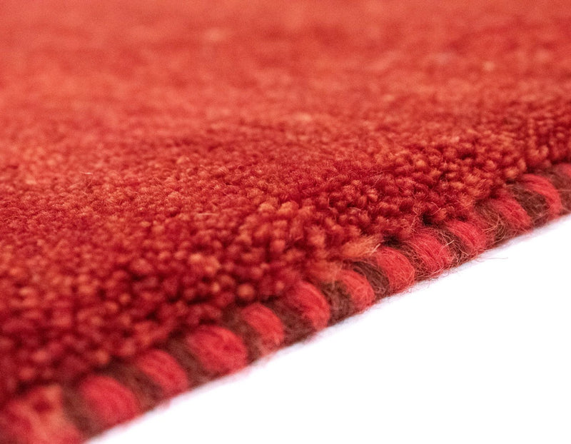 Gabbeh Teppich - Perser 132 x 77 cm - rot
