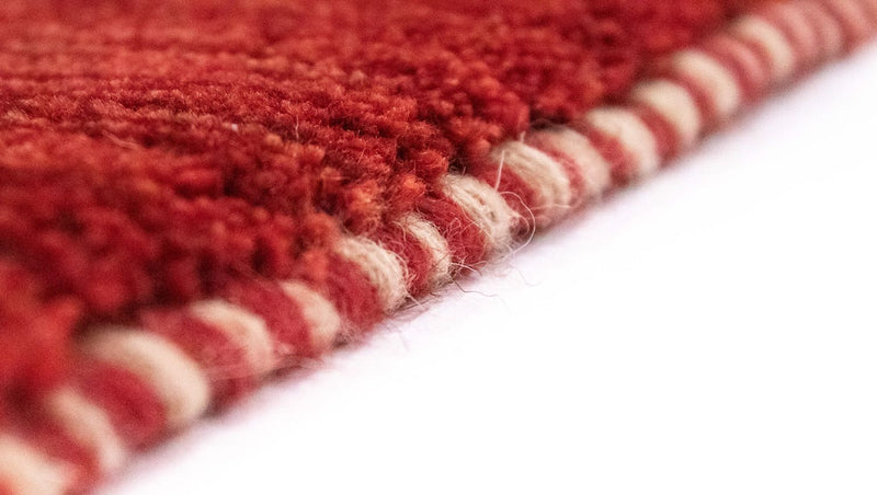 Gabbeh Teppich - Perser 128 x 78 cm - rot