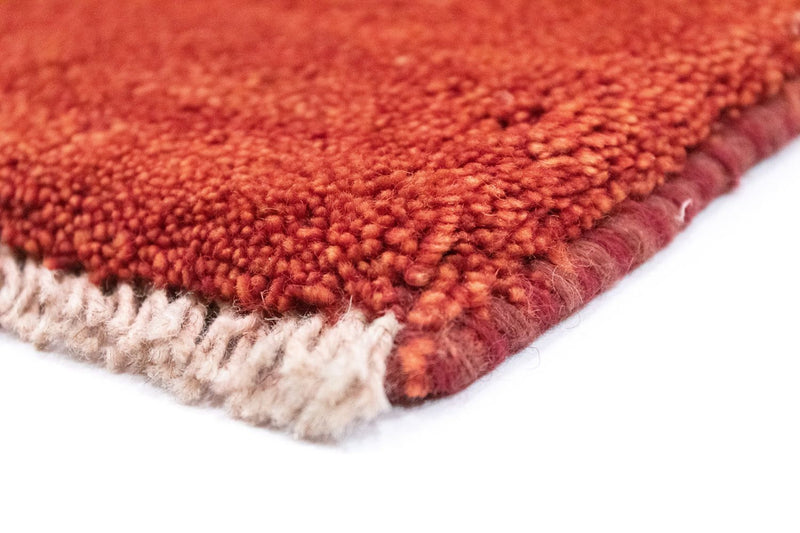 Gabbeh Teppich - Perser 110 x 74 cm - rot
