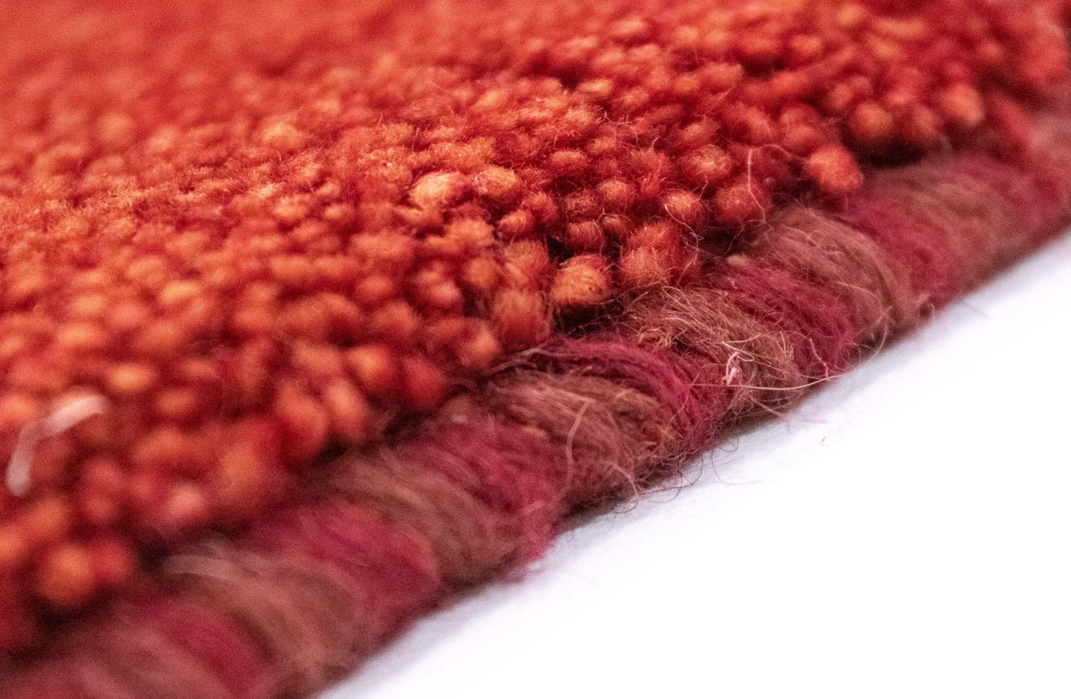 Gabbeh Teppich - Perser 110 x 74 cm - rot