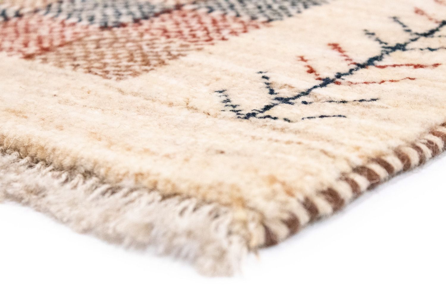 Gabbeh Teppich - Perser 135 x 80 cm - beige