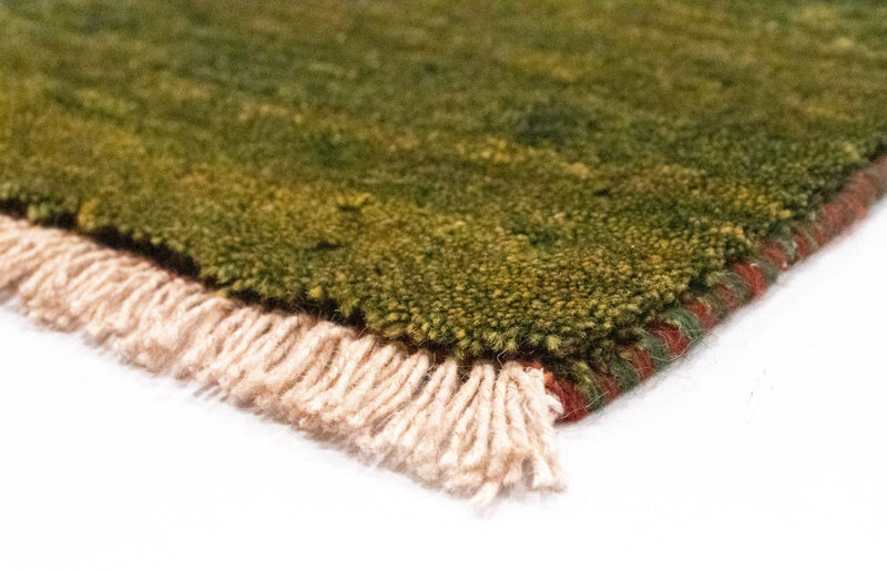 Gabbeh Teppich - Perser 205 x 66 cm - blau