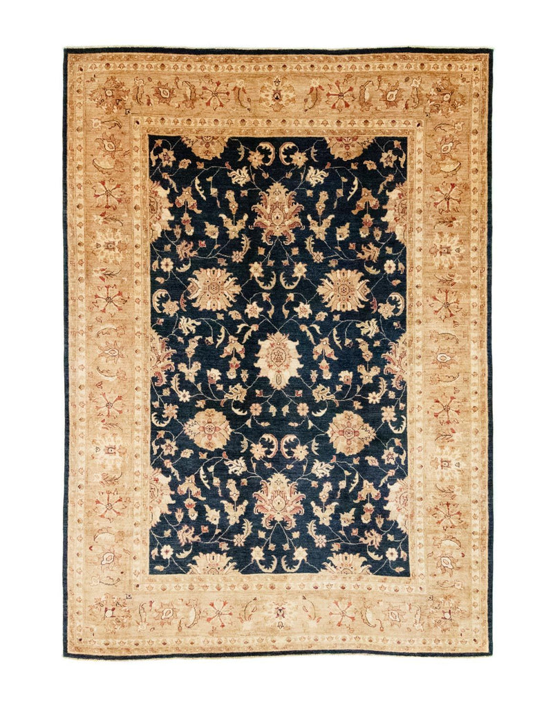 Ziegler Teppich 290 x 206 cm - blau
