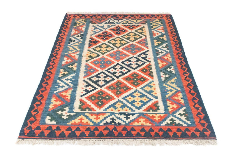 Kelim Teppich - Splash 187 x 127 cm - beige