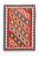 Kelim Teppich - Splash 150 x 102 cm - rot