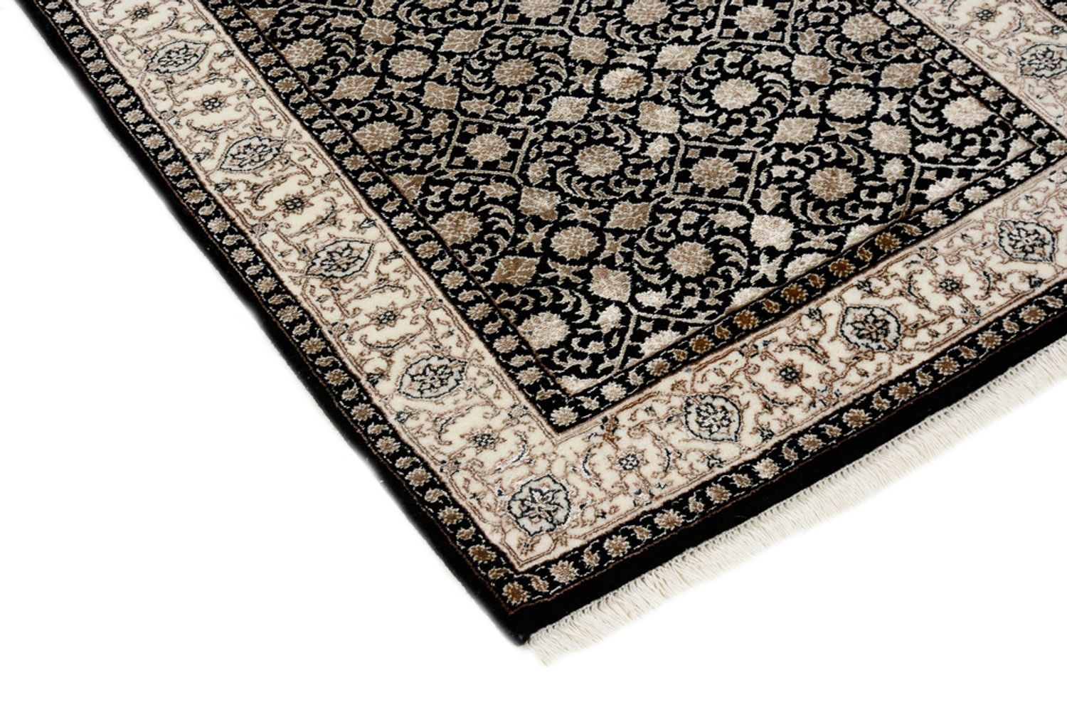 Läufer Orient - Bidjar - Indus - 241 x 84 cm - dunkelbeige