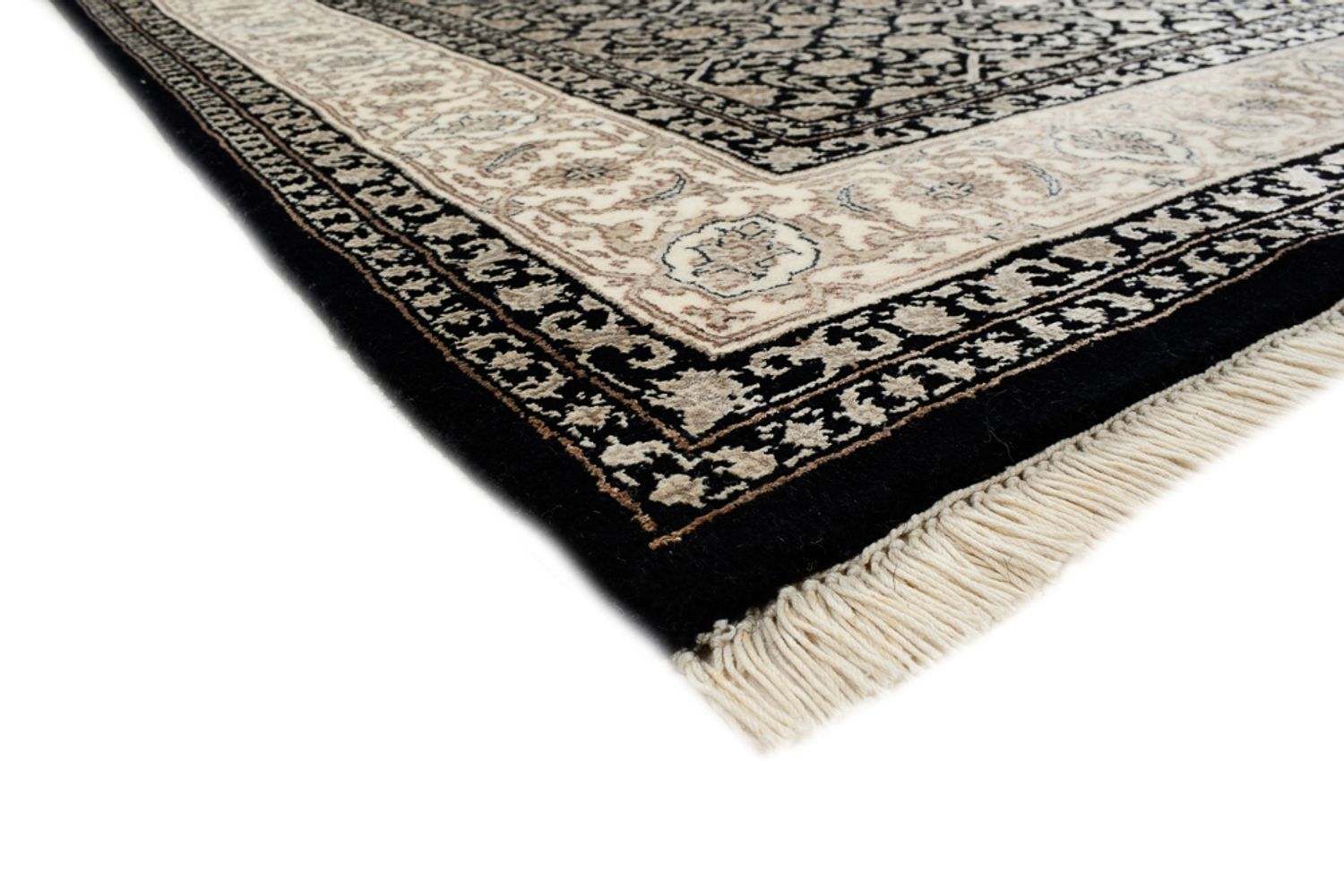 Orientteppich - Bidjar - Indus - 204 x 139 cm - dunkelbeige