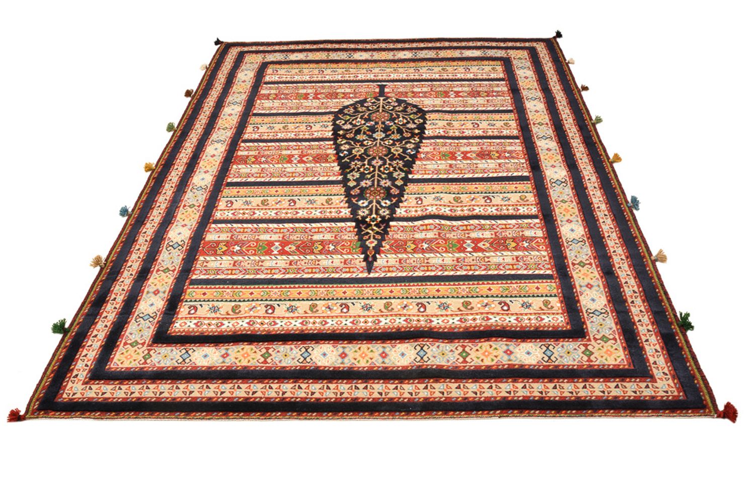 Orientteppich - 243 x 176 cm - hellbeige