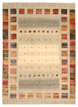 Gabbeh Teppich - Loribaft Indus - 348 x 250 cm - mehrfarbig