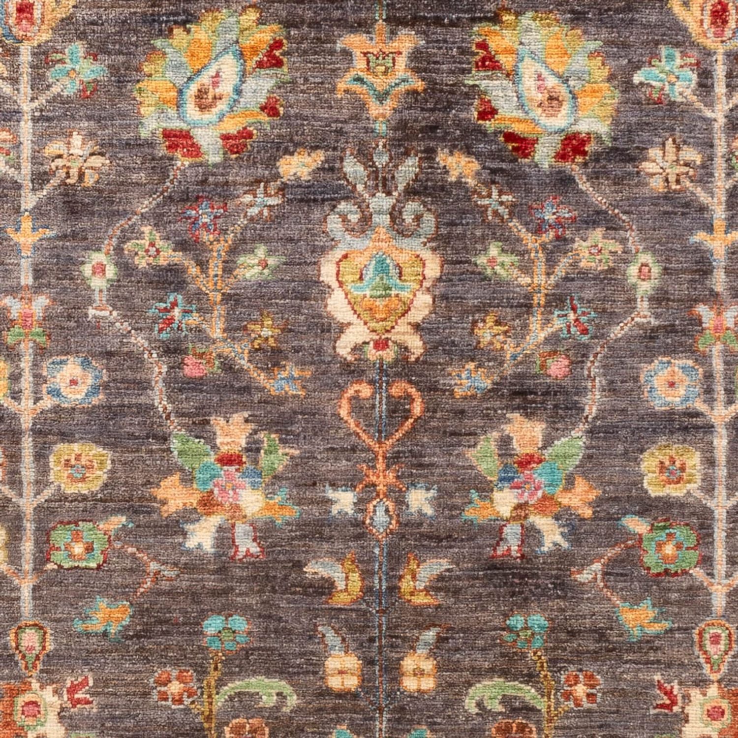Ziegler Teppich - Ariana - 178 x 125 cm - dunkelgrau