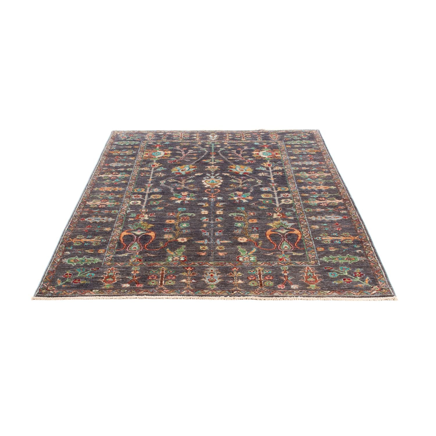 Ziegler Teppich - Ariana - 178 x 125 cm - dunkelgrau