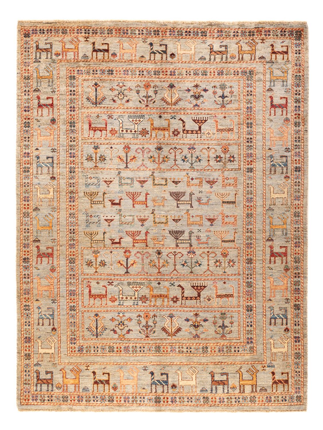 Ziegler Teppich - Ariana - 206 x 151 cm - dunkelbeige