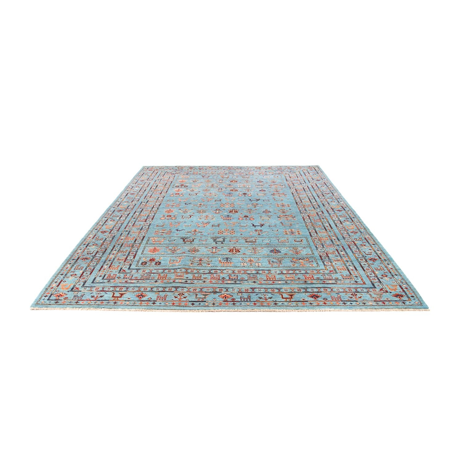 Ziegler Teppich - Ariana - 312 x 213 cm - hellblau