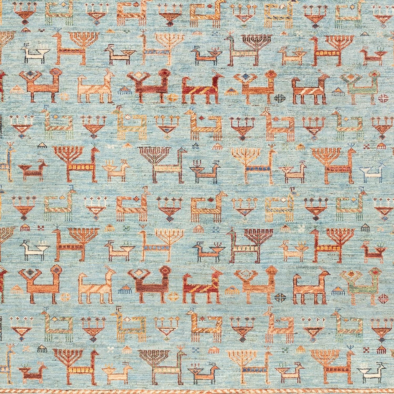 Ziegler Teppich - Ariana - 300 x 209 cm - hellblau