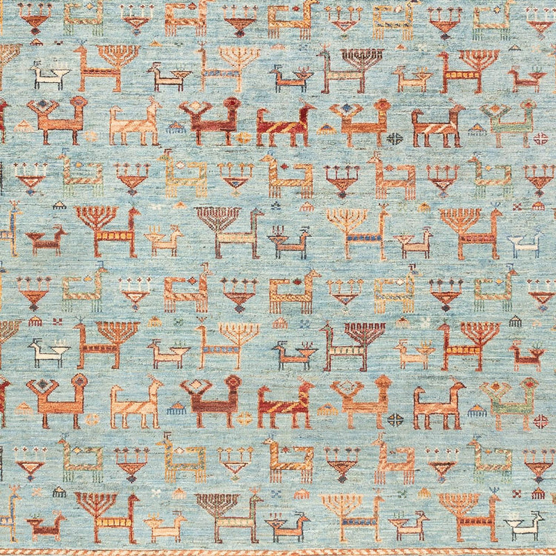 Ziegler Teppich - Ariana - 300 x 209 cm - hellblau
