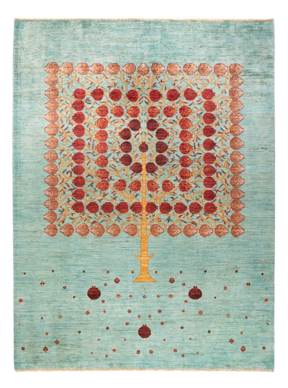 Ziegler Teppich - Ariana - 235 x 174 cm - türkis