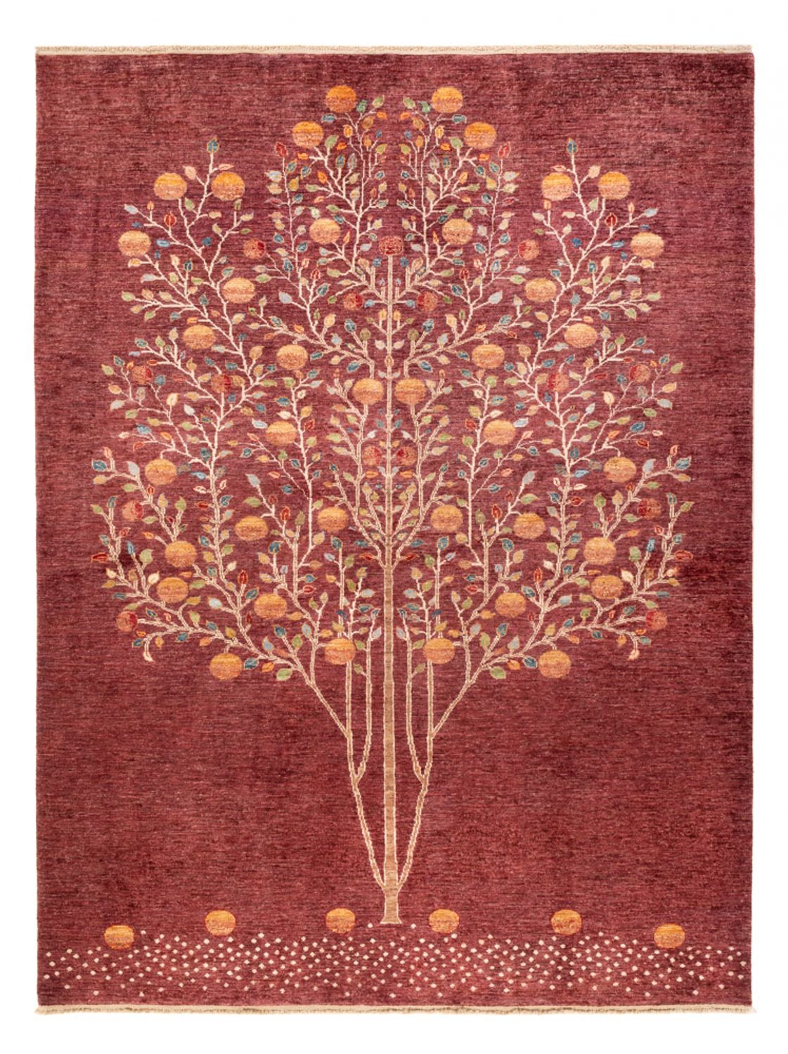 Ziegler Teppich - Ariana - 237 x 175 cm - bordeauxrot