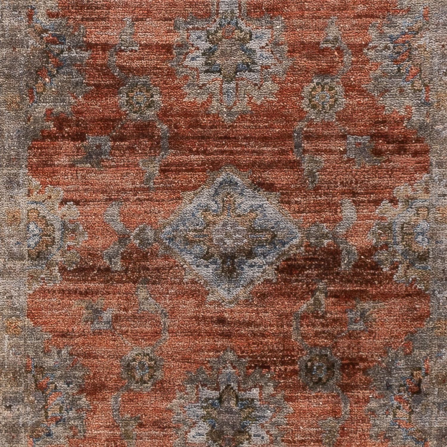 Läufer Ziegler - 199 x 73 cm - braun