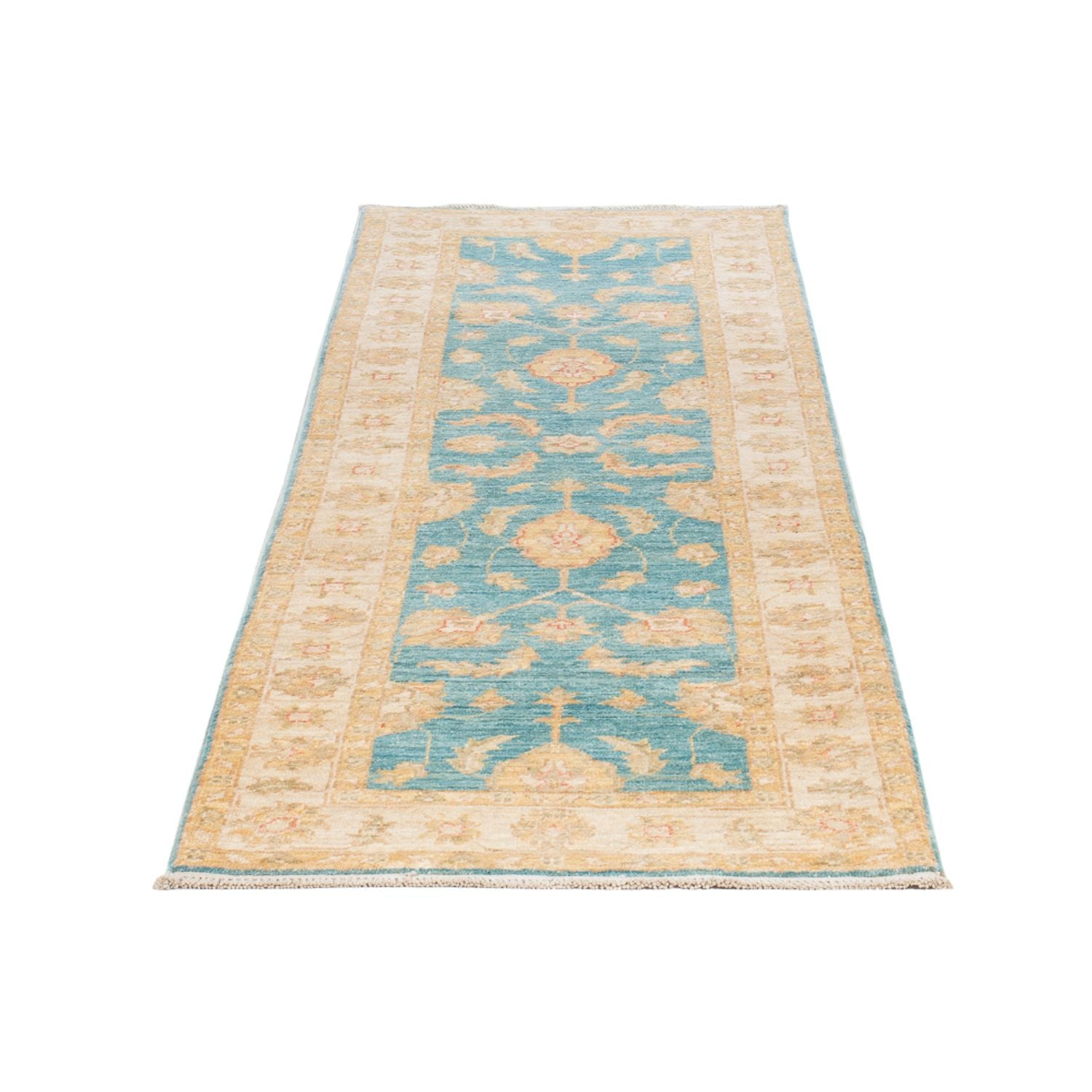 Läufer Ziegler - 208 x 61 cm - türkis