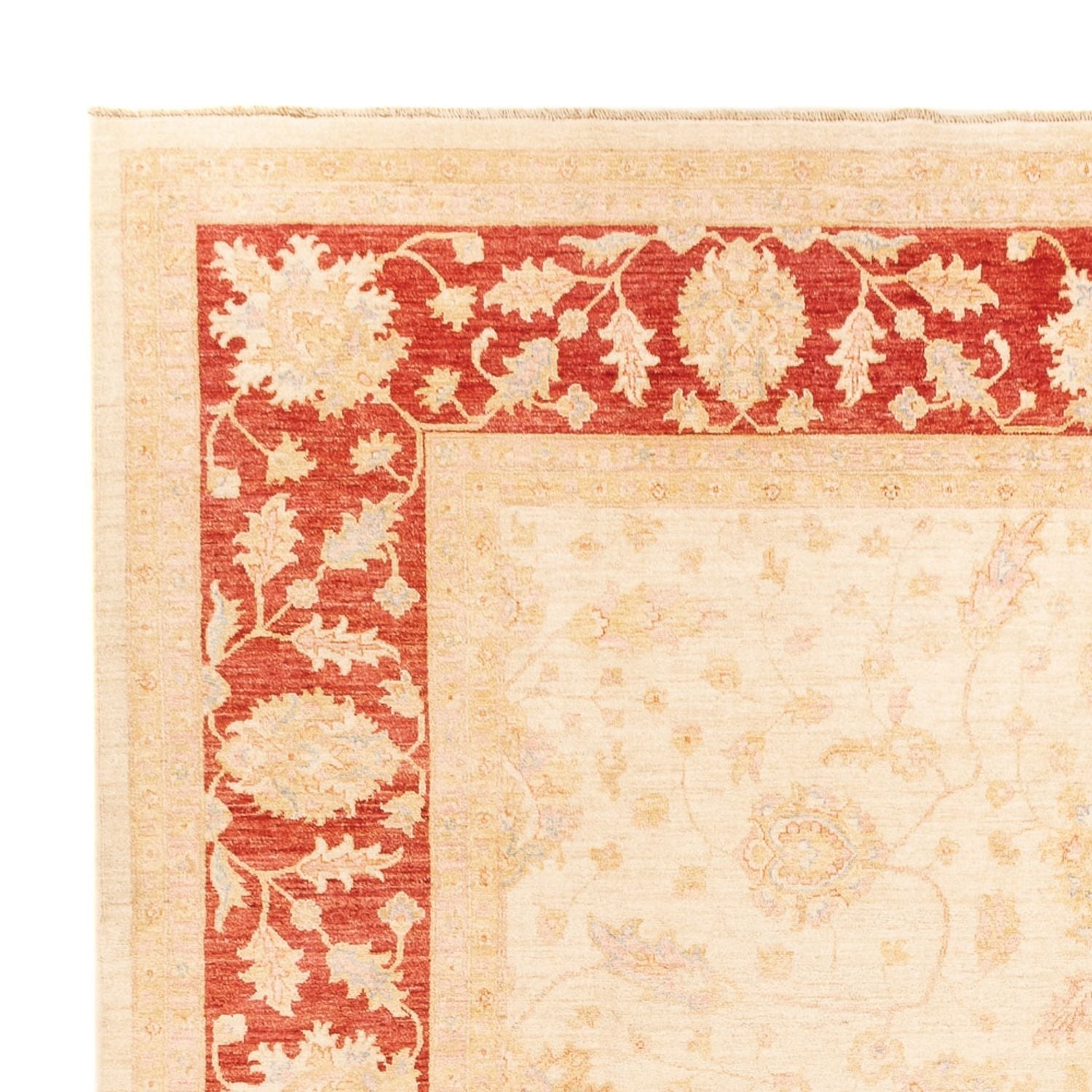 Ziegler Teppich - 394 x 305 cm - beige