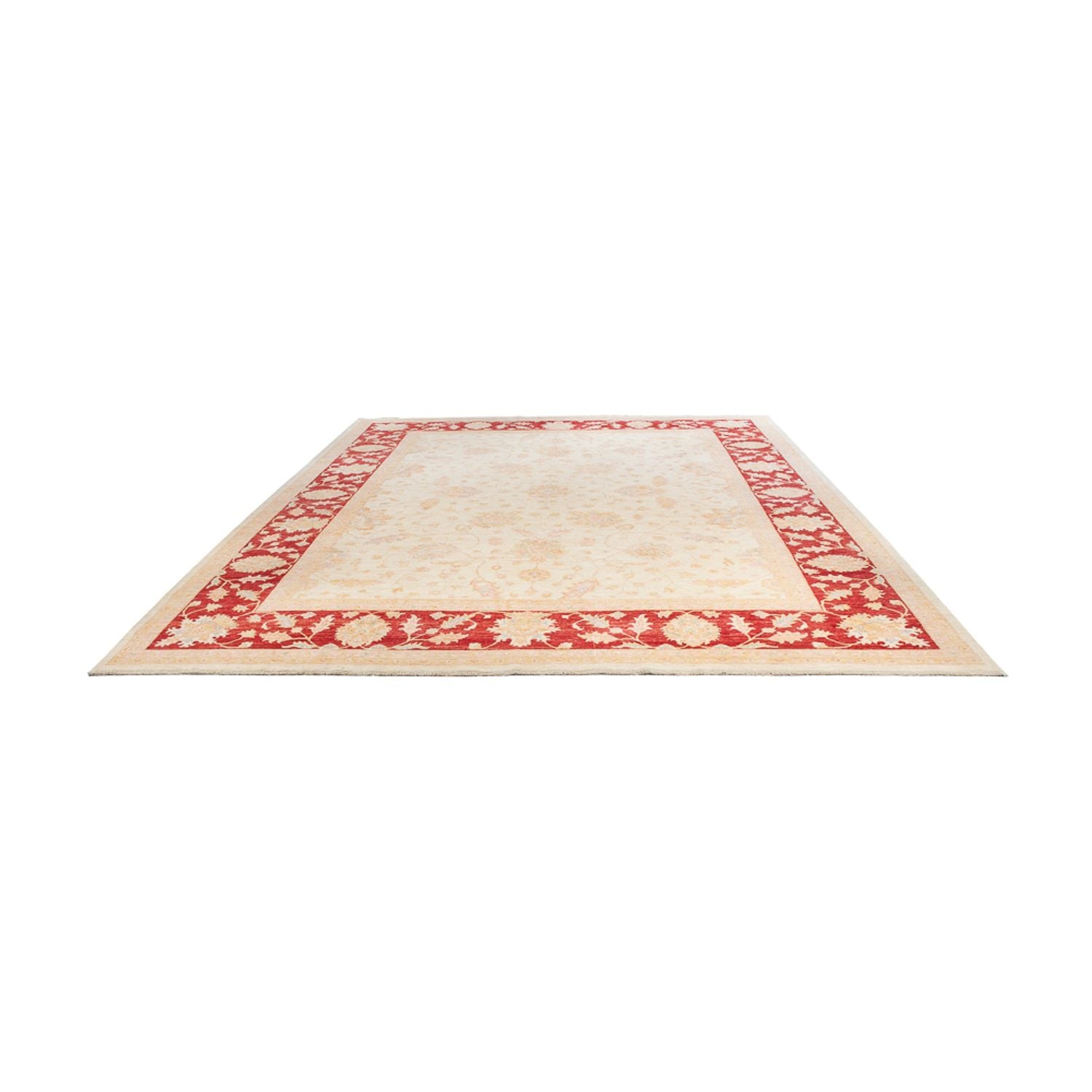 Ziegler Teppich - 394 x 305 cm - beige