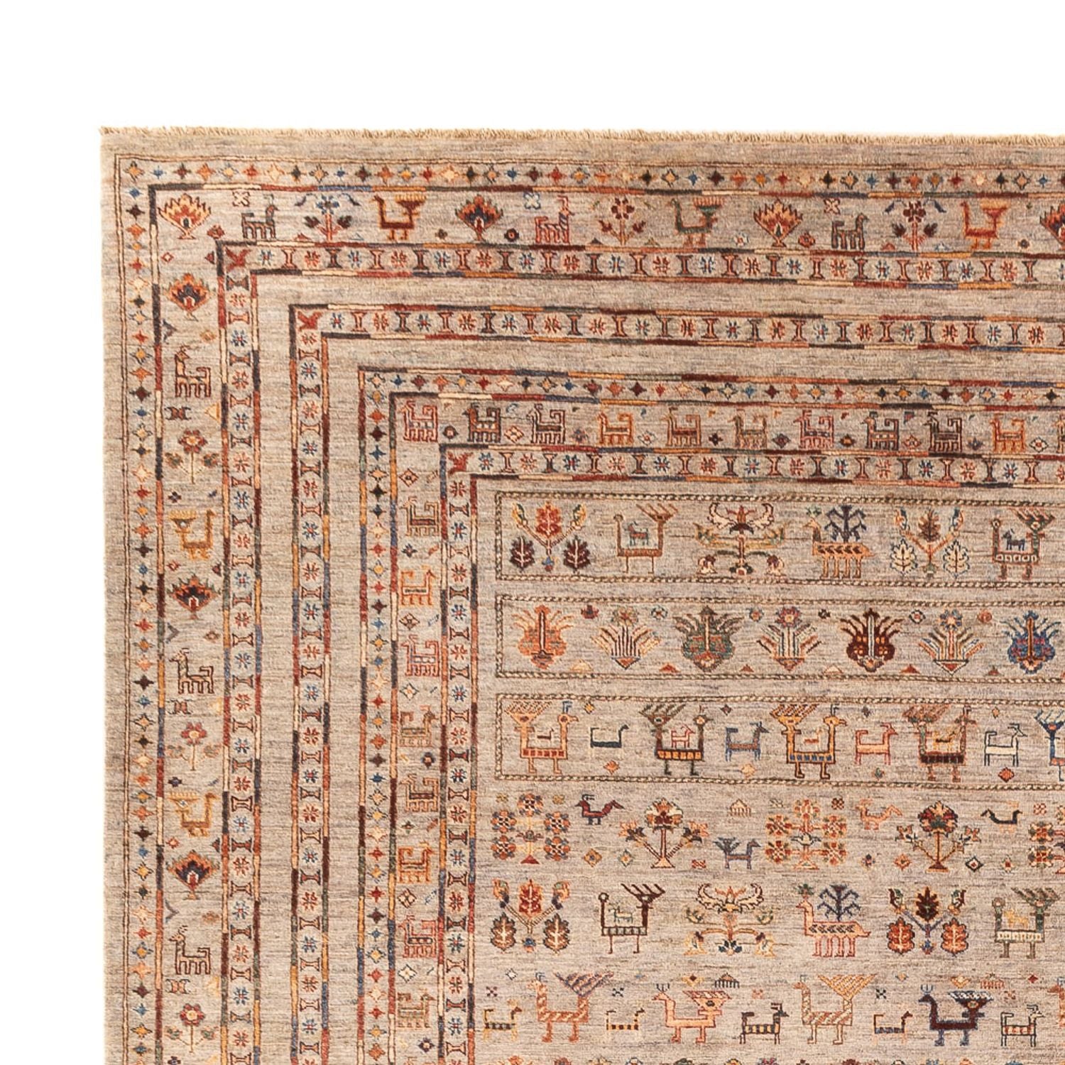 Ziegler Teppich - 398 x 303 cm - dunkelbeige