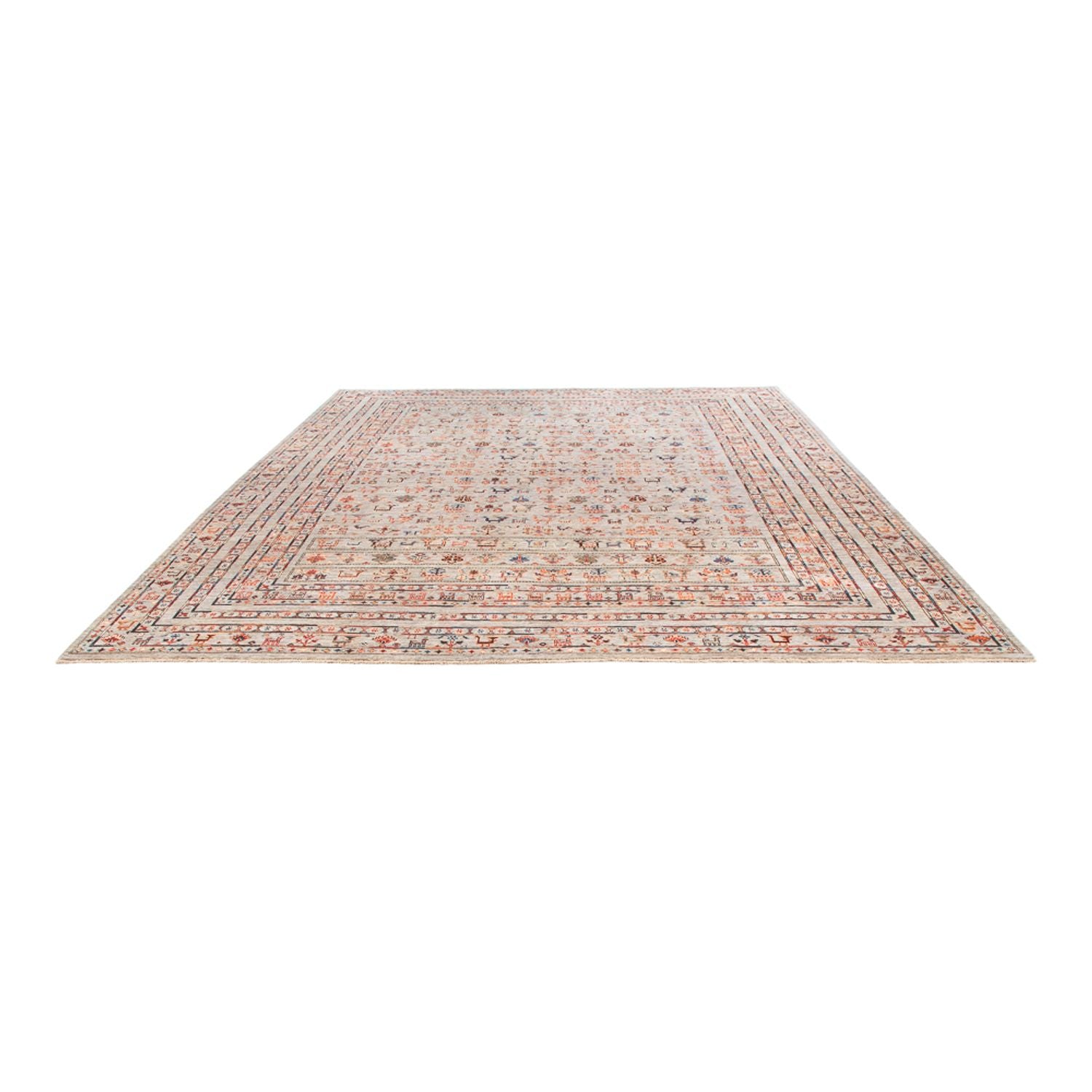 Ziegler Teppich - 398 x 303 cm - dunkelbeige