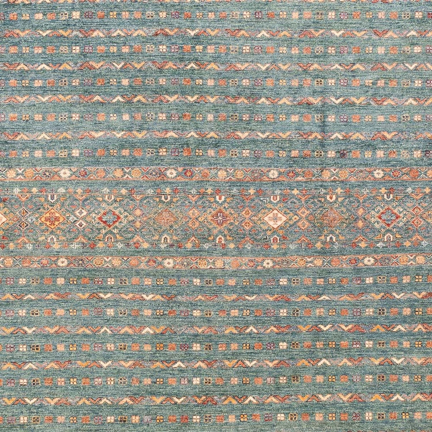 Ziegler Teppich - Shal - 389 x 296 cm - petrolblau