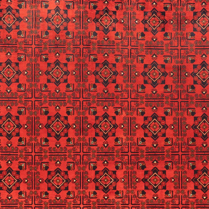 Afghan Teppich - Kunduz - 391 x 295 cm - rot