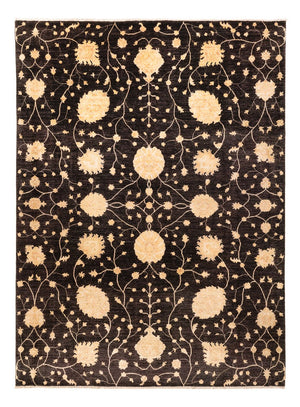 Ziegler Teppich - Ariana - 374 x 277 cm - schwarz