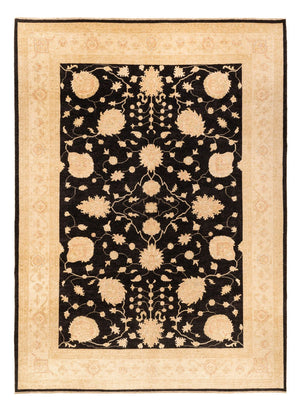 Ziegler Teppich - 378 x 272 cm - schwarz