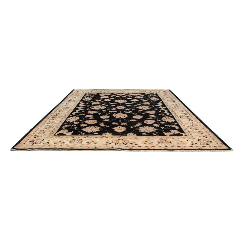 Ziegler Teppich - 360 x 276 cm - schwarz
