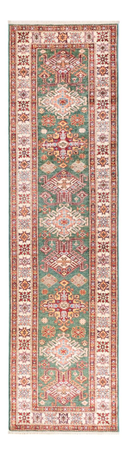 Läufer Ziegler - Kazak - 297 x 80 cm - grün