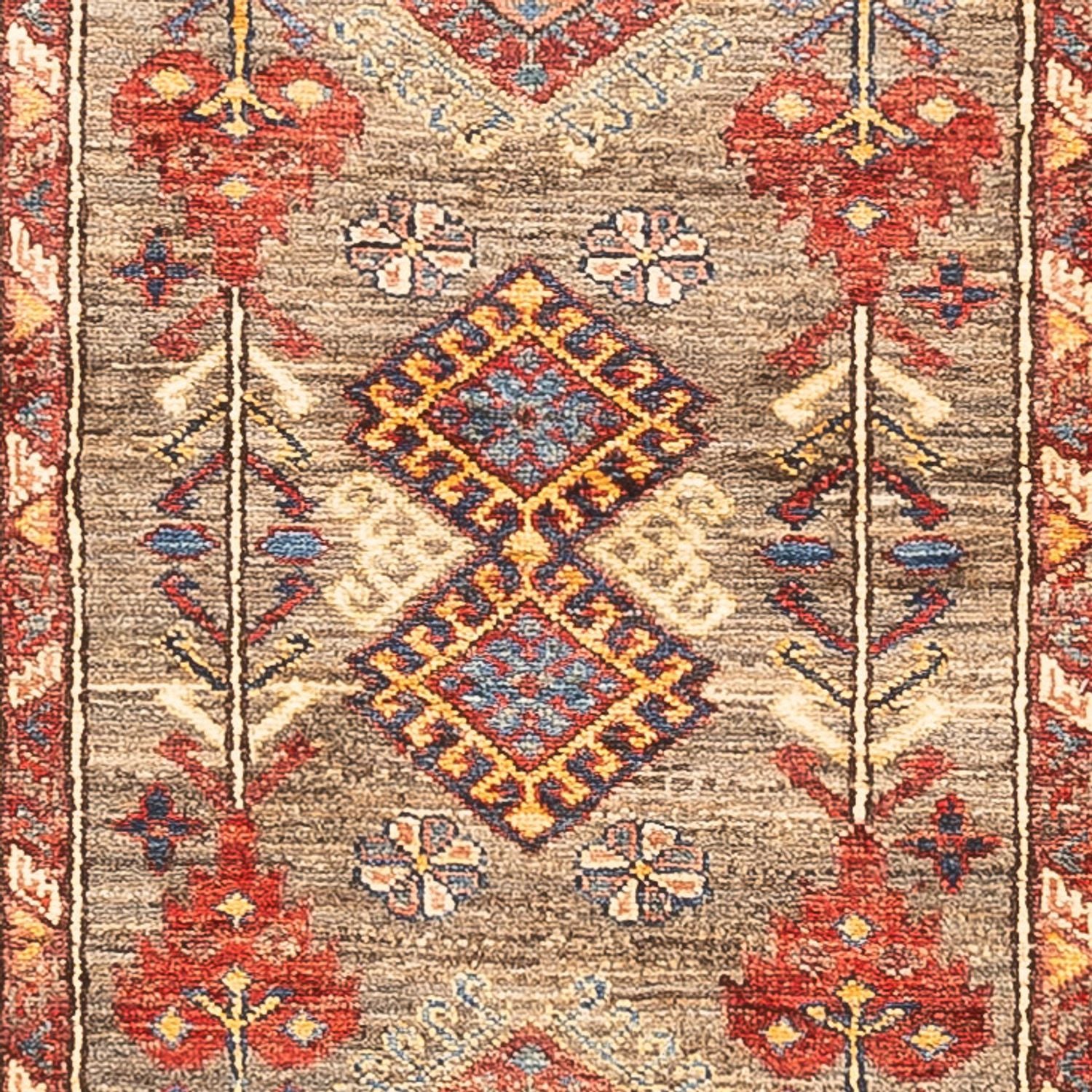Läufer Ziegler - Kazak - 317 x 78 cm - mehrfarbig