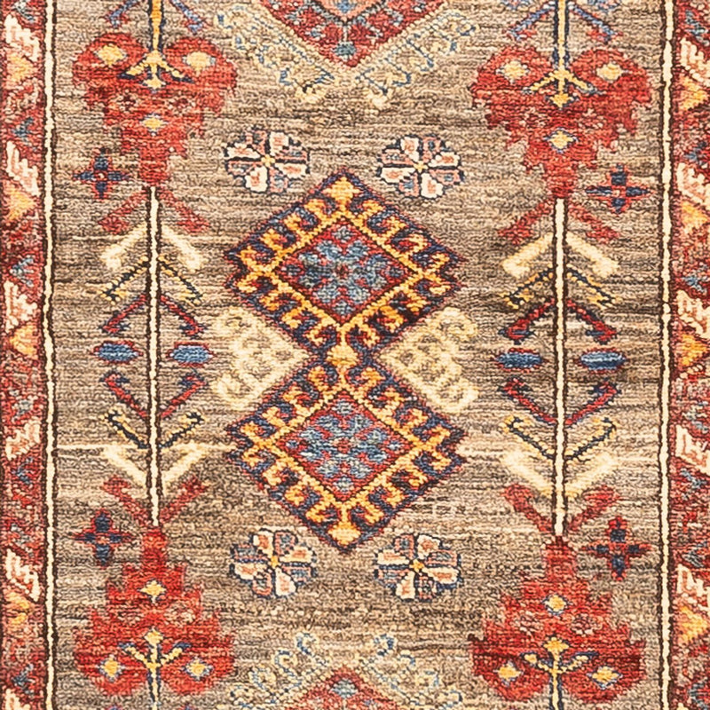 Läufer Ziegler - Kazak - 317 x 78 cm - mehrfarbig