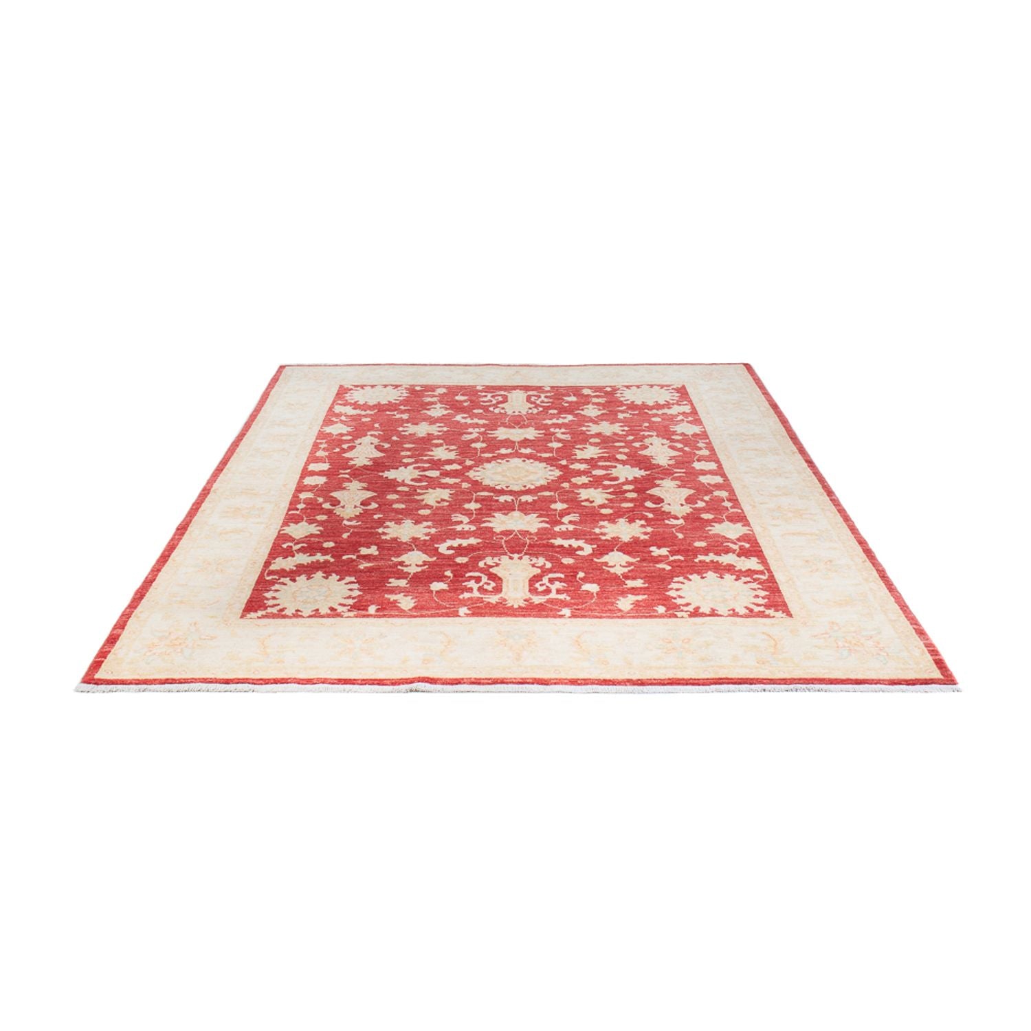 Ziegler Teppich - 227 x 172 cm - rot