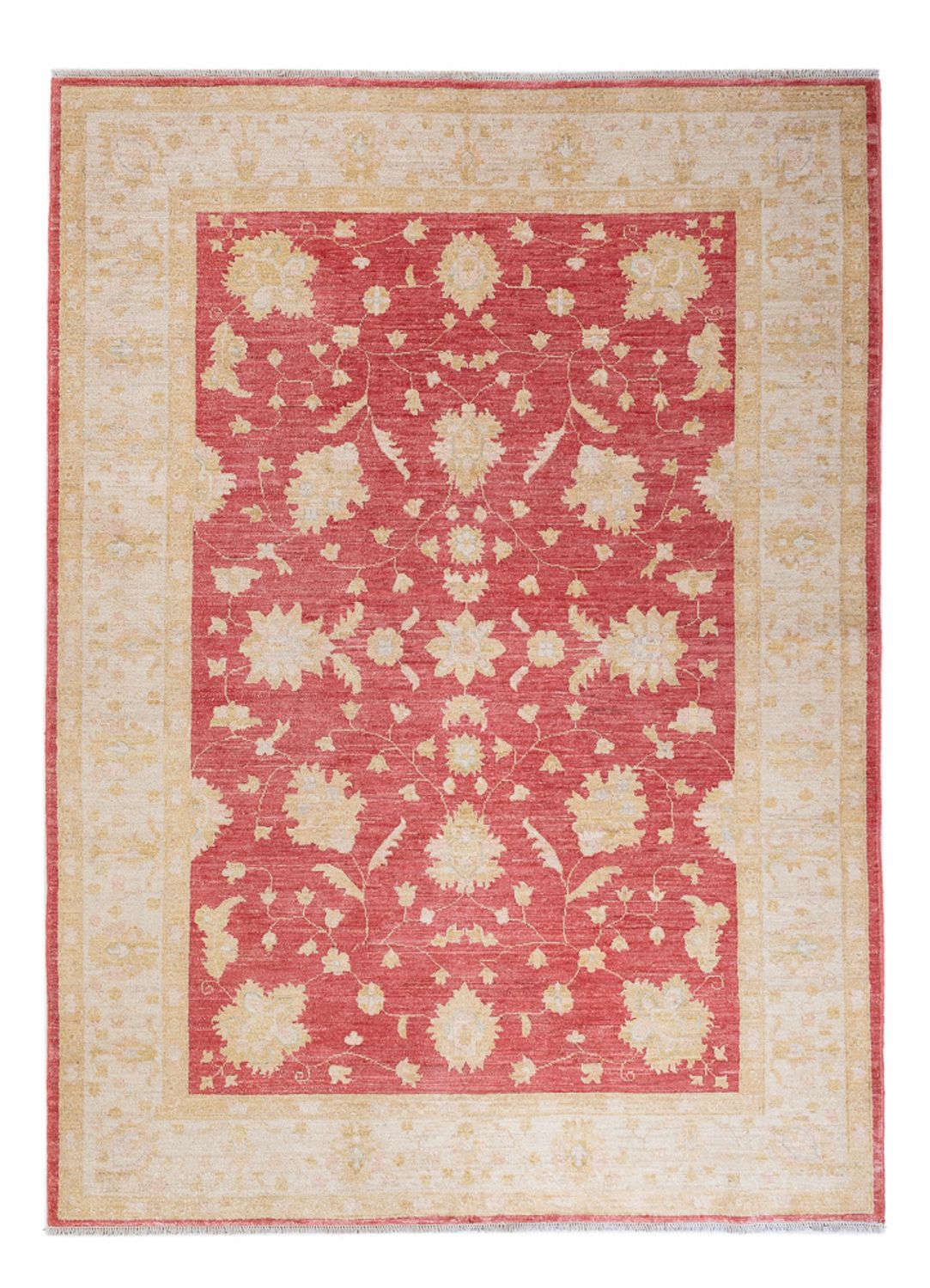Ziegler Teppich - 234 x 169 cm - rot