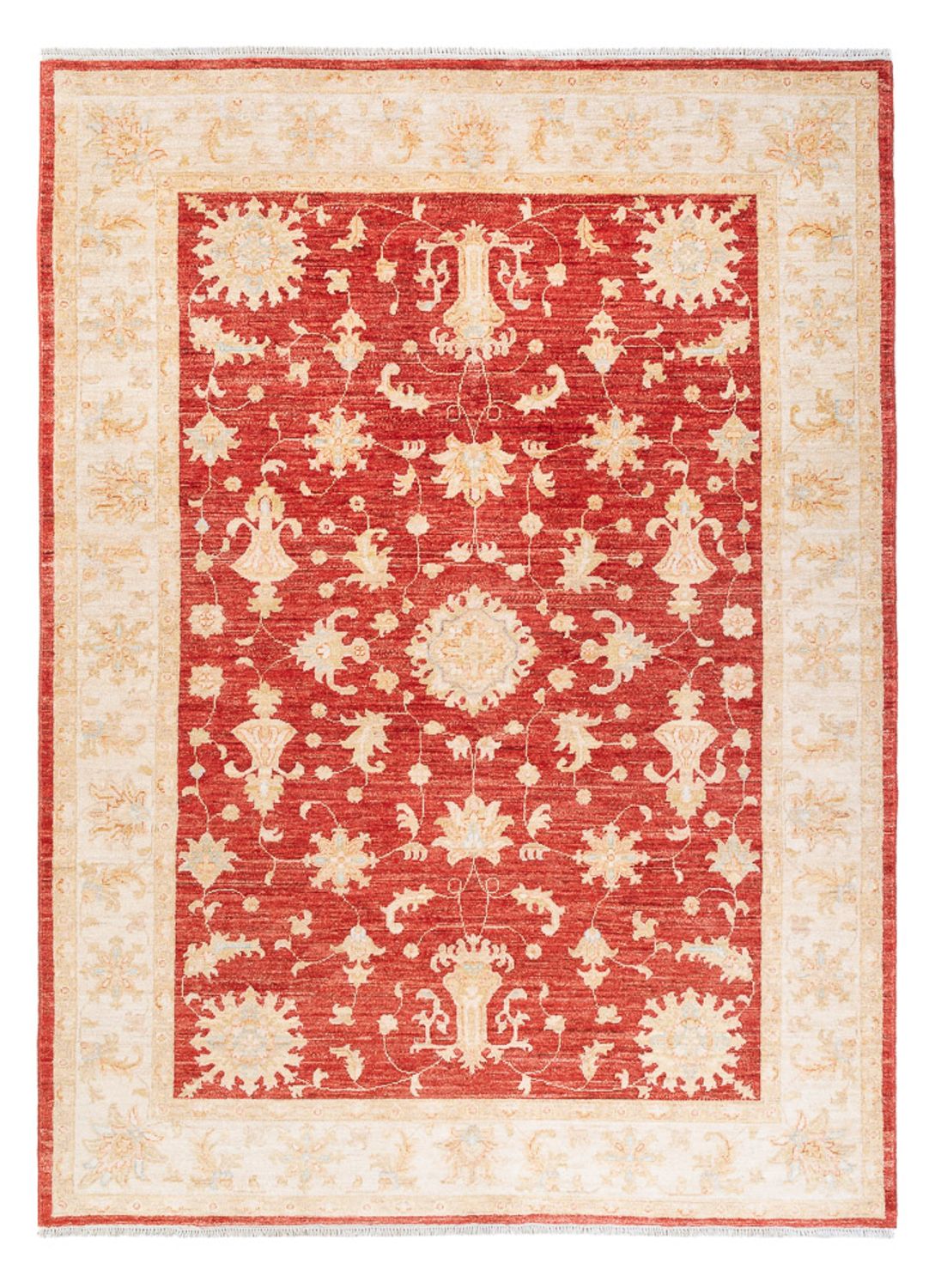 Ziegler Teppich - 241 x 172 cm - rot