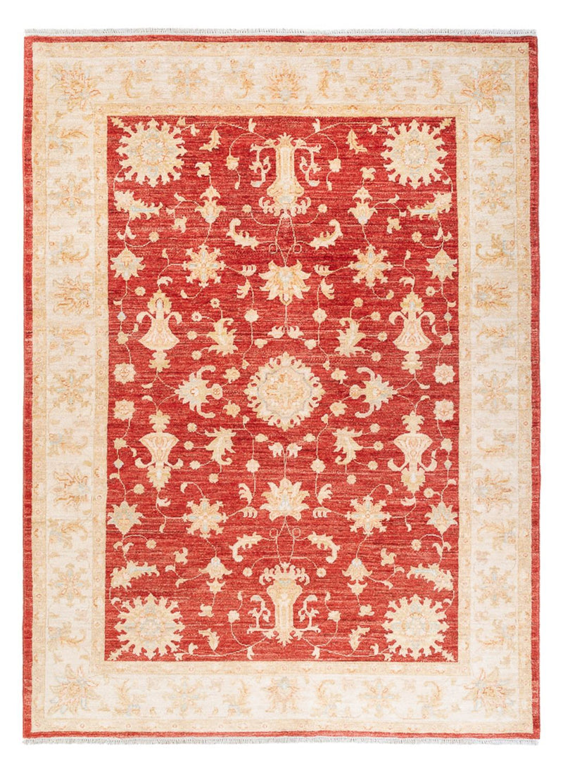 Ziegler Teppich - 241 x 172 cm - rot