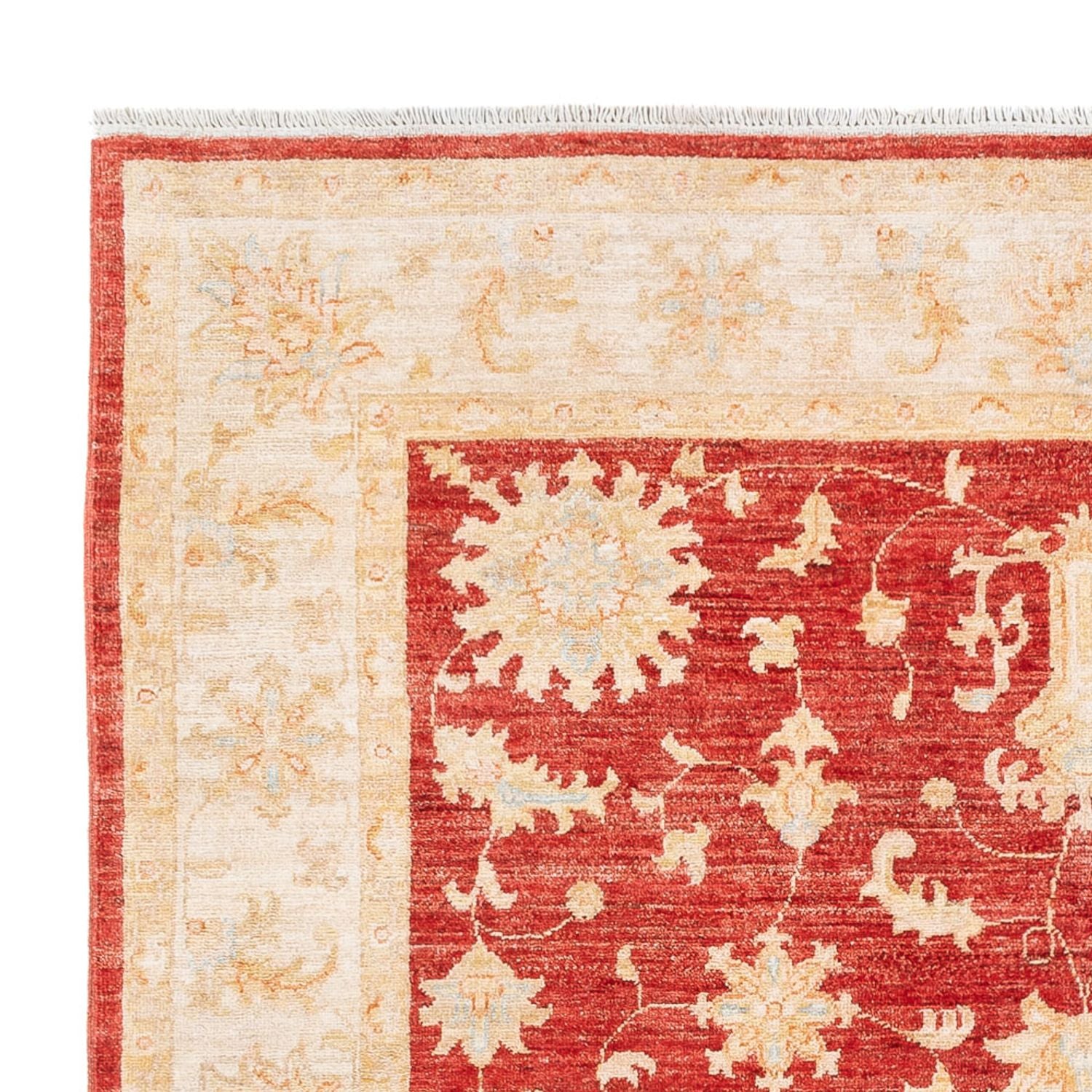 Ziegler Teppich - 241 x 172 cm - rot