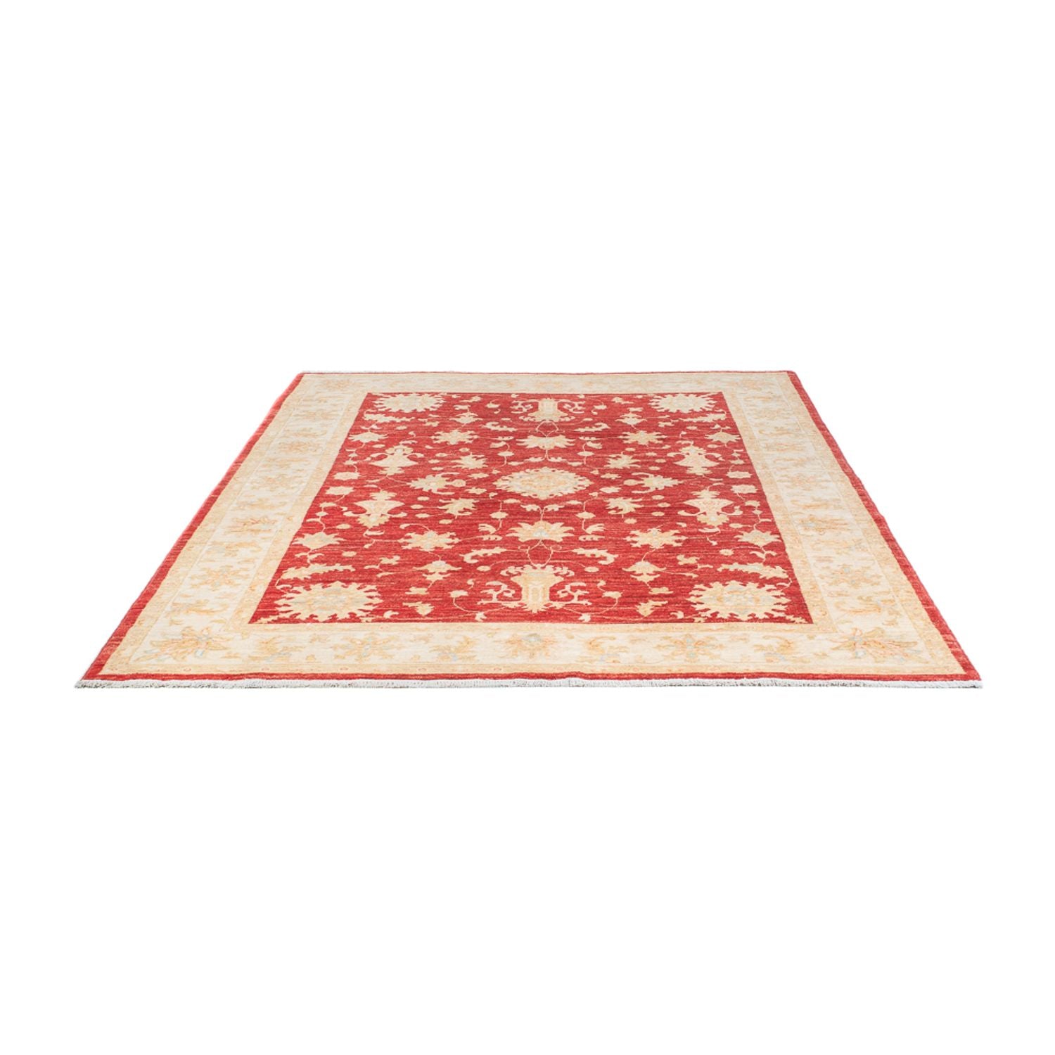 Ziegler Teppich - 241 x 172 cm - rot