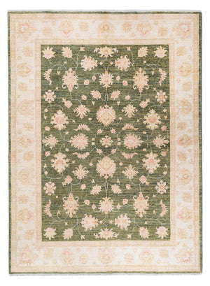 Ziegler Teppich - 240 x 173 cm - grün