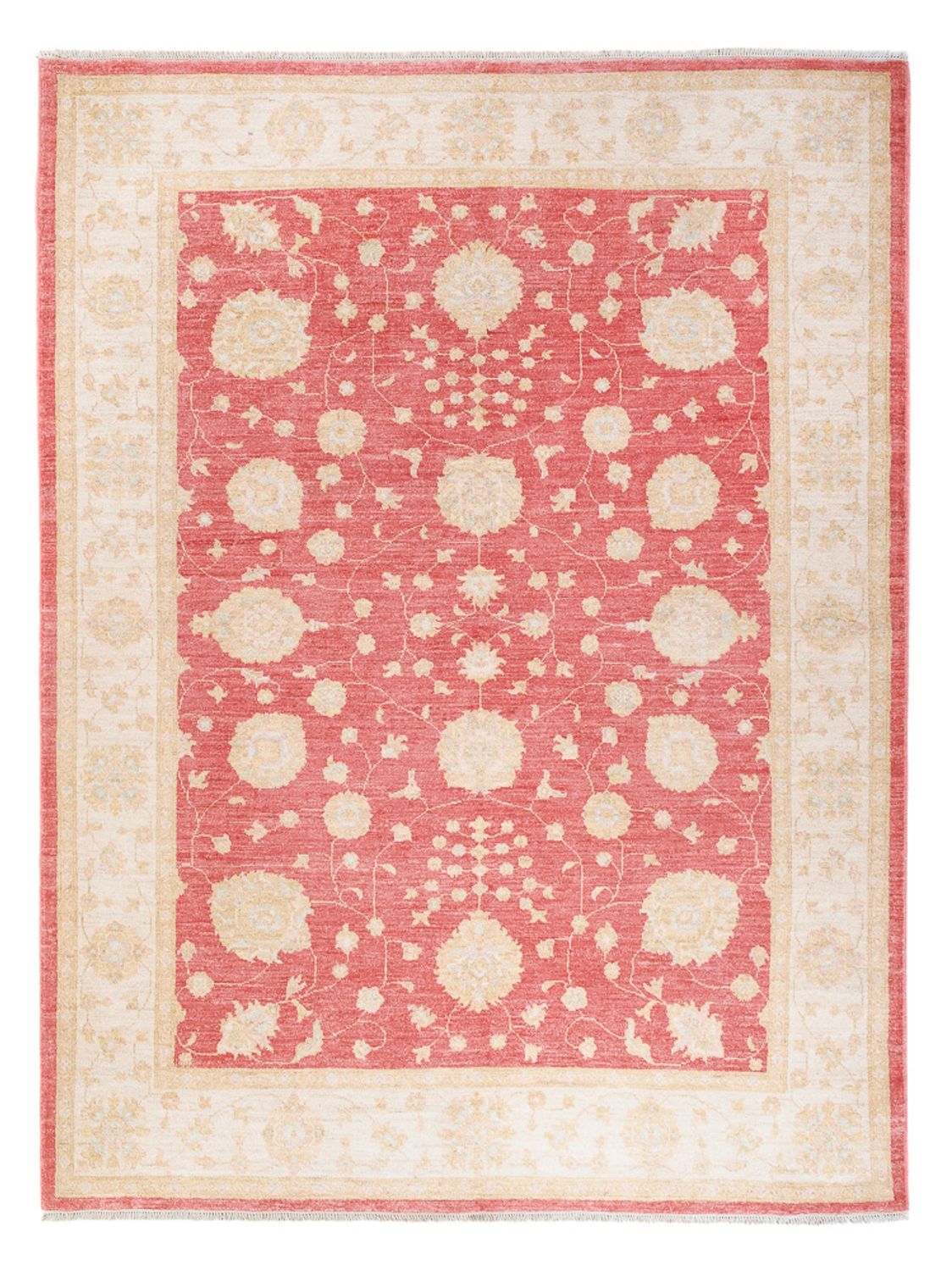 Ziegler Teppich - 238 x 176 cm - rot