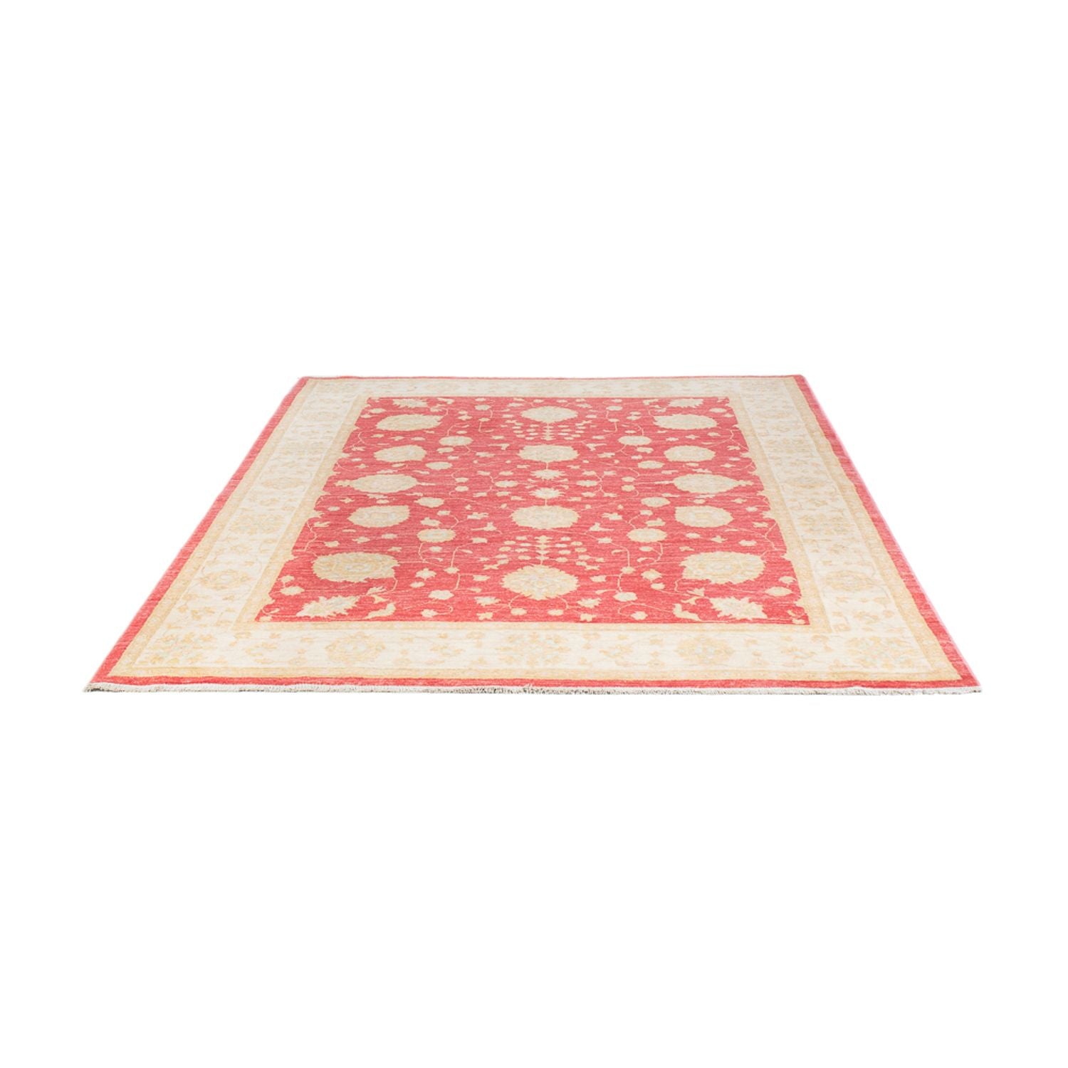 Ziegler Teppich - 238 x 176 cm - rot