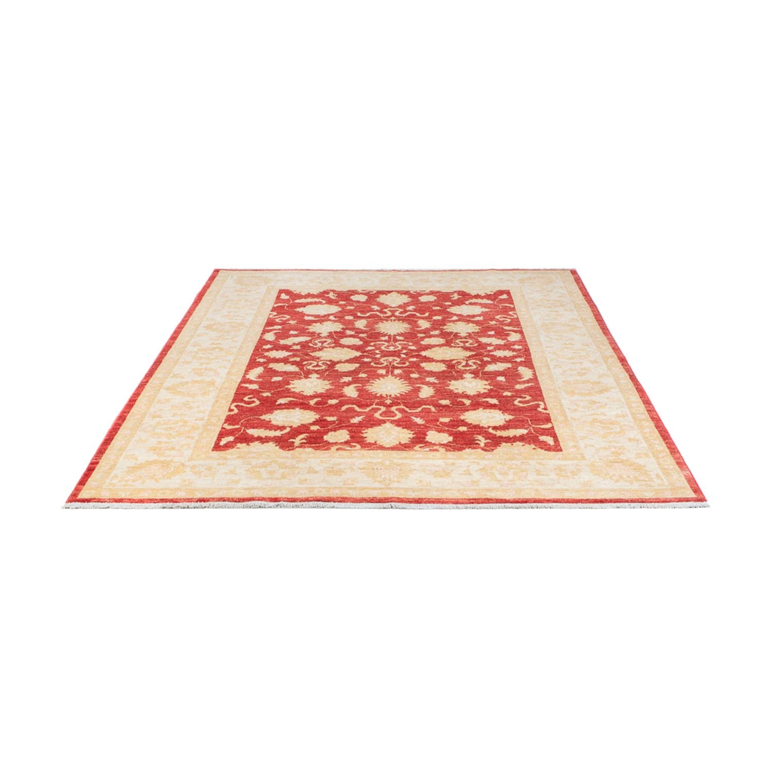 Ziegler Teppich - 241 x 171 cm - rot