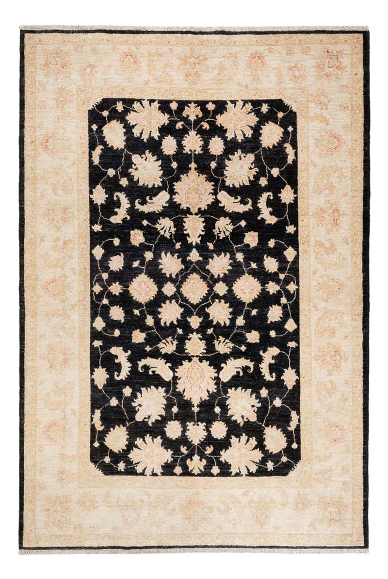 Ziegler Teppich - 252 x 169 cm - schwarz